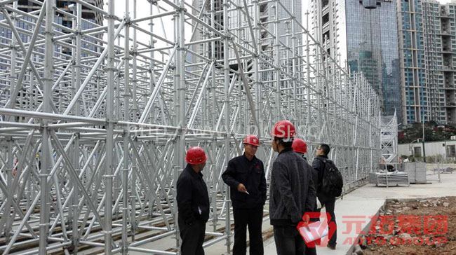 元拓專業技術人員施工現場指導