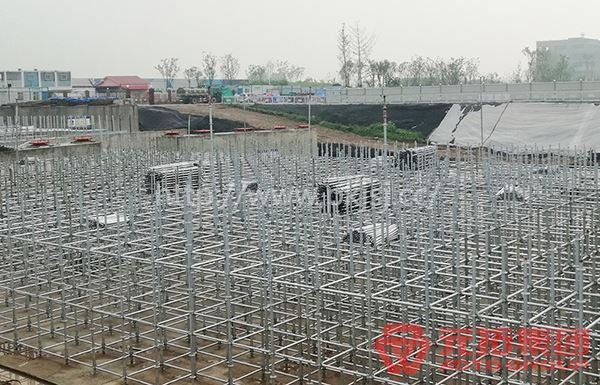 元拓盤扣腳手架濮陽在建橋梁項目中的應用01
