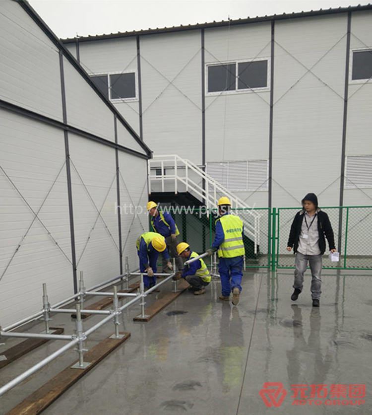 蘇州醫藥生產廠房盤扣式腳手架樣品搭建