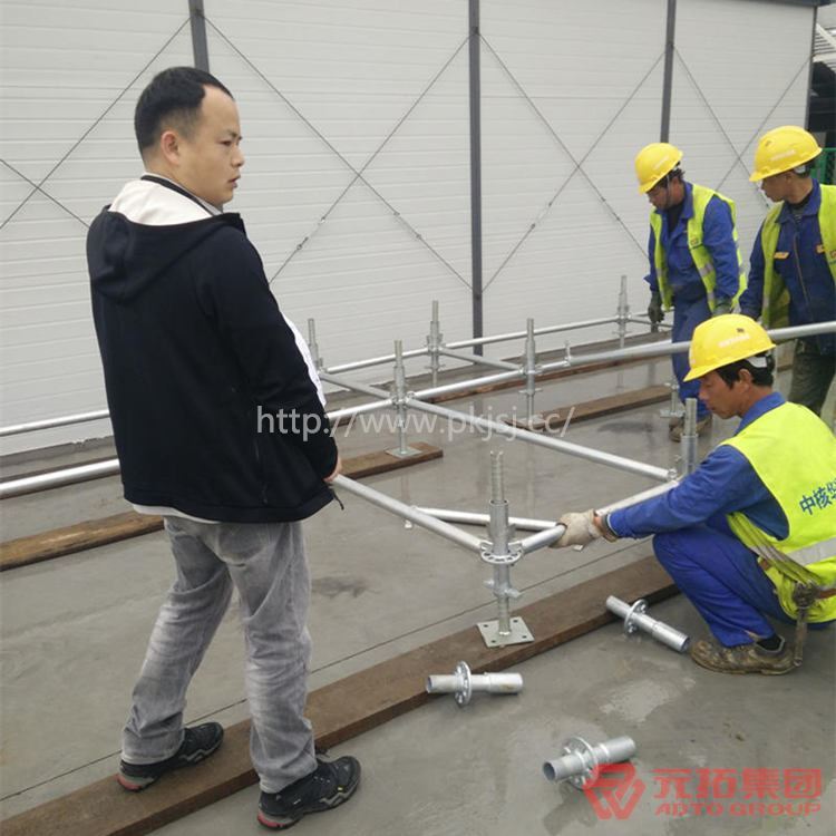 蘇州醫藥生產廠房應用產品：盤扣式腳手架