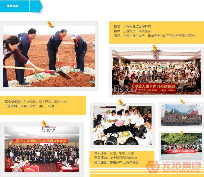 元拓建材集團團隊風采