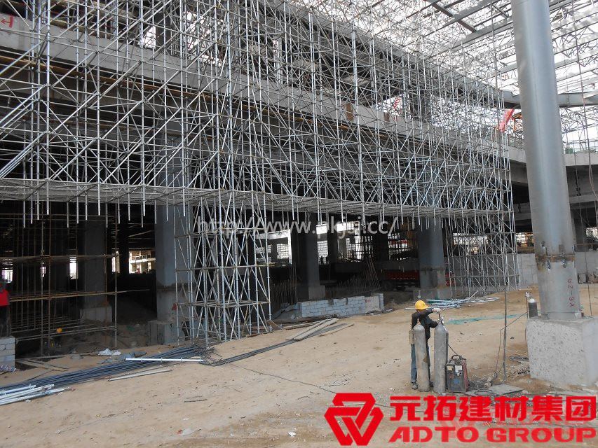 盤扣式腳手架租賃來元拓建材 高效 放心 價格低