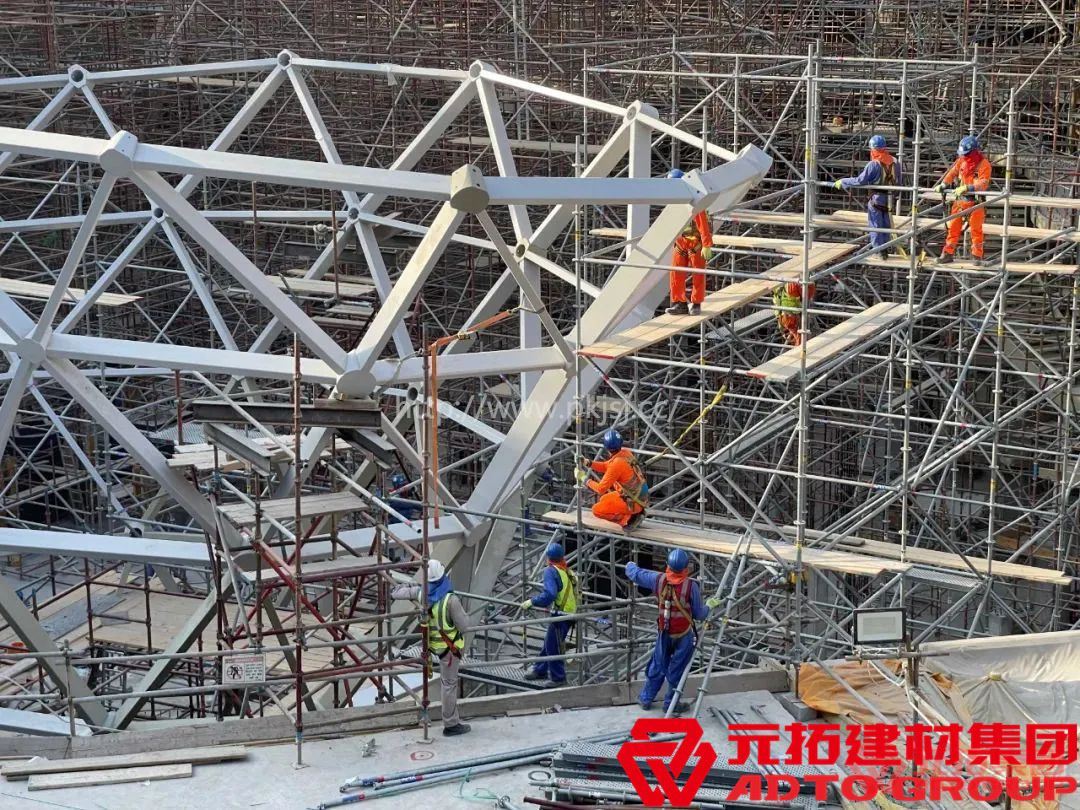 新型盤扣腳手架安裝搭設要求和注意事項