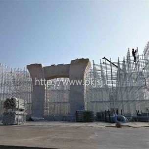 橋梁支撐鍍鋅盤扣式腳手架多少錢